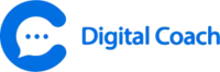 Logo digital coach azul